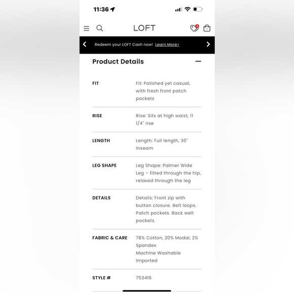 LOFT Pants - Picture 4 of 7